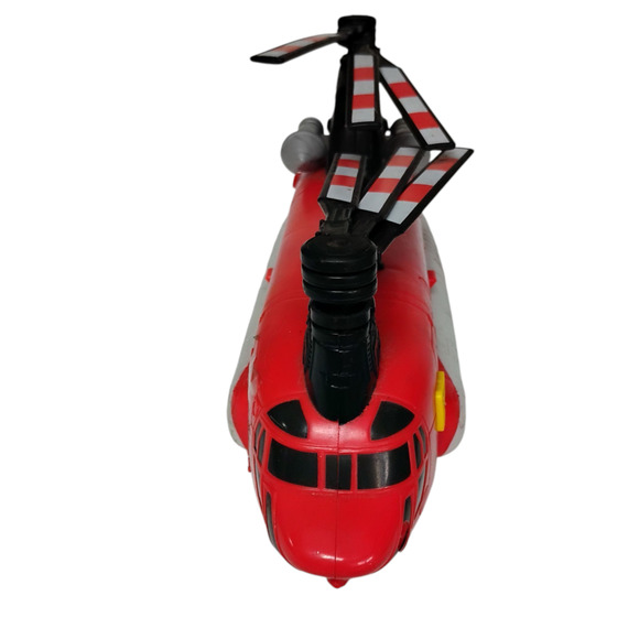 🚁Matchbox Power Launcher Helicopter Fire Rescue Team 11" Chinook Emergency Toy - Picture 3 of 14